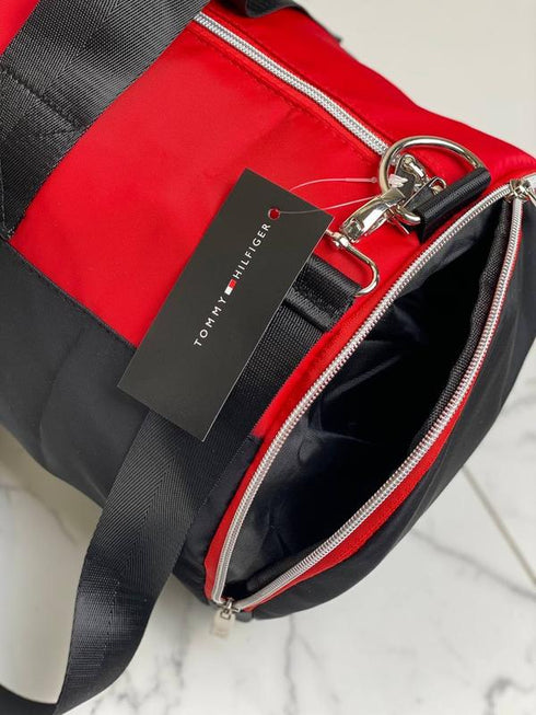 HILFIGER SPORTY PRINTED DUFFLE BAG